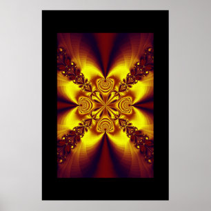 Póster Mandala 6 do Fractal