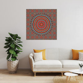 Póster Mandala 6 Poster brilhante
