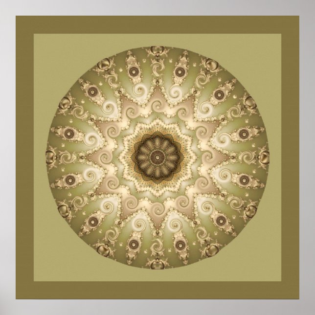 Póster Mandala 77 (Frente)