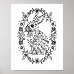 Poster Mandala Adulto Colorido Cor Do Pordão Isto