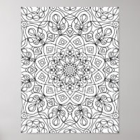 Mandala Adulto Colorido Cor Do Pordão Isto