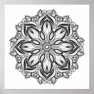 Póster Mandala bonita 2