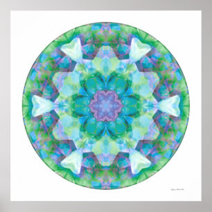 Póster Mandala cura 10