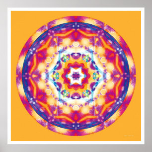 Póster Mandala cura 12