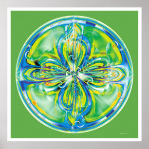 Poster Mandala cura 6