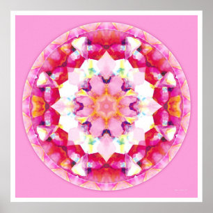 Póster Mandala cura 9