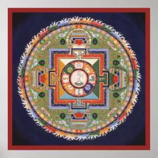 POSTER Mandala da Compaixão - a partir de US$ 14,2