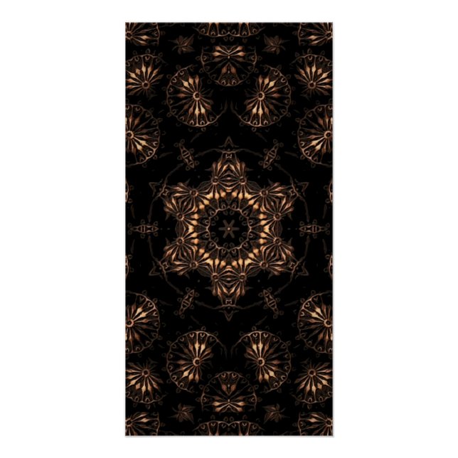 Póster Mandala da Idade do Bronze (Frente)