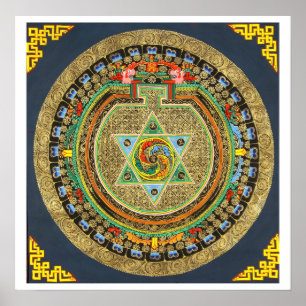 Poster Mandala da mantra de Vajrayogini
