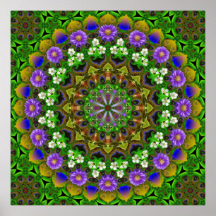 Póster Mandala - Daily Focus 2.24.2018