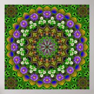 Póster Mandala - Daily Focus 2.24.2018