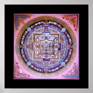 Poster Mandala de Kalachakra
