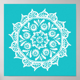Póster Mandala de Oceana
