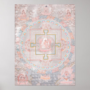 Poster Mandala de Padmasambhava