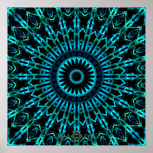 Póster Mandala do Espelho Tênue 2