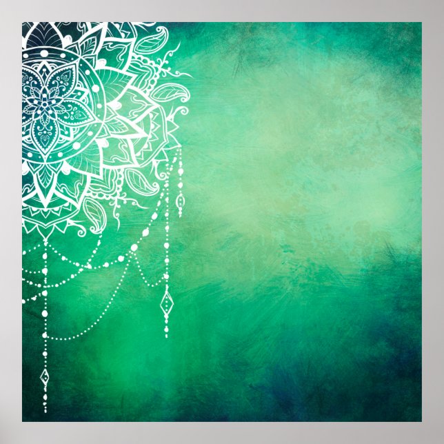 Poster Mandala espiritual (Frente)