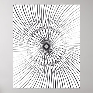 Poster Mandala, Fios de Bicicleta 2