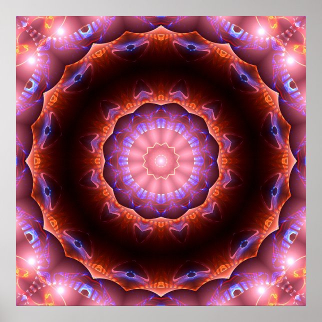 Póster Mandala Ha'alele loa (Frente)