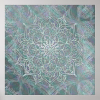 Mandala Iridescente Boho Chic
