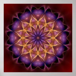 Póster Mandala Kalakupua 1