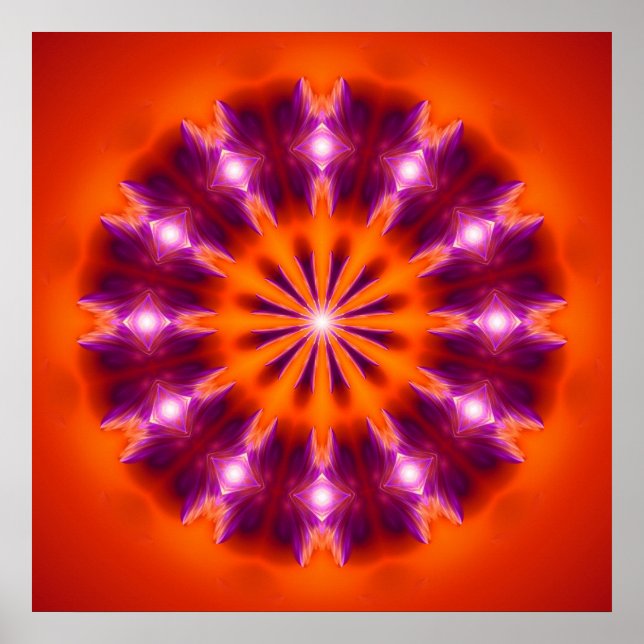 Poster Mandala Mana'o'o'o (Frente)