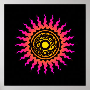 Poster Mandala Sun 1