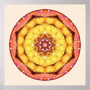 Poster Mandalas da confiança profunda, no. 7