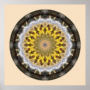 Poster Mandalas do coração da paz, no. 11