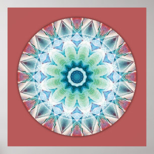 Poster Mandalas do coração da transformação, no. 3