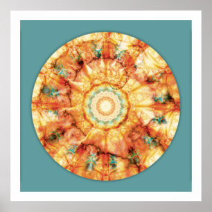 Poster Mandalas do Coração da Verdade: Não. 7