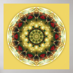 Póster Mandalas para uma terra nova, no. 19
