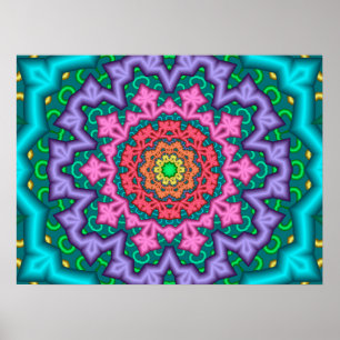 Poster Mandalas Pastéis