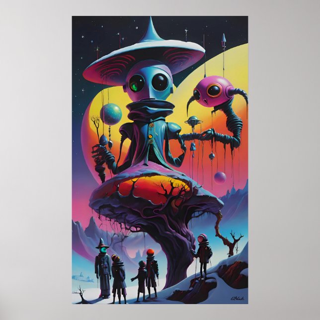 Poster Mandalorn e Grogo (Frente)
