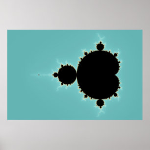 Póster Mandelbrot ajustou 06 - Fractal