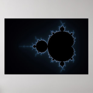 Póster Mandelbrot ajustou 07 - Fractal
