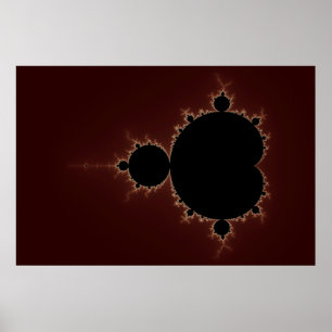 Poster Mandelbrot ajustou 08 - Fractal