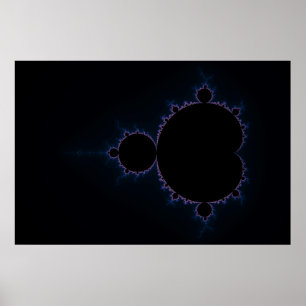 Poster Mandelbrot ajustou 10