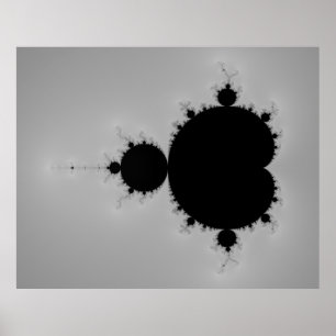 Poster Mandelbrot Definir Forma Fractal
