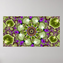 Poster Mandelbrot Fractal Zoom