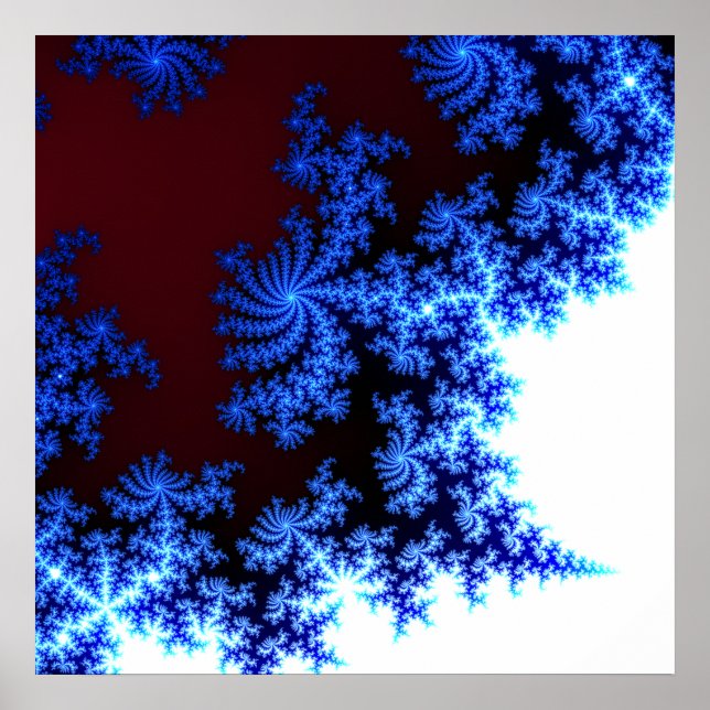 Póster Mandelbrot Fractal Zoom 2 (Frente)
