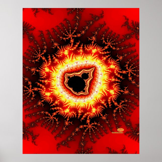 Poster Mandelbrot's Menorah (Frente)