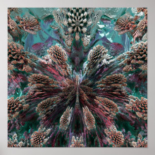 Póster Mandelbulb Fractel