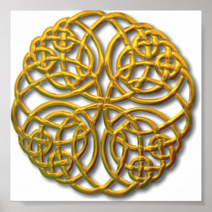 Poster Mandella gold