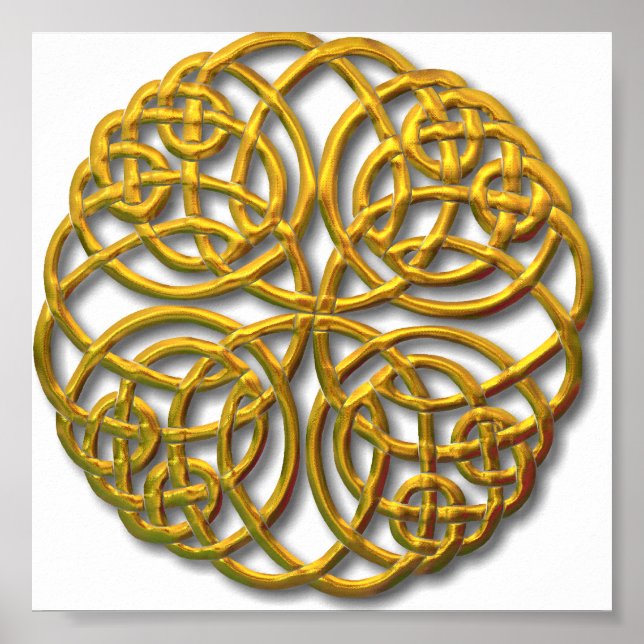 Poster Mandella gold (Frente)