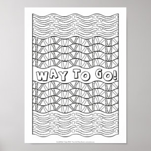 Poster Maneira dos OrnaMENTALs #0161 de ir cor seus
