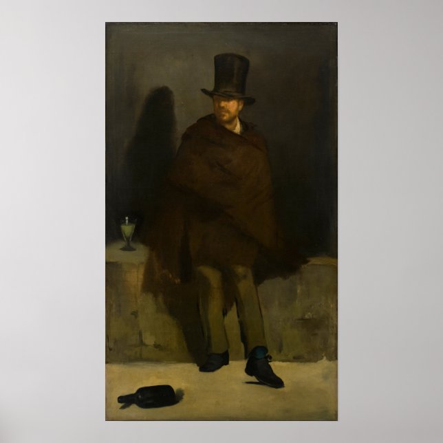 Poster Manet - Absinthe Drinker (Frente)