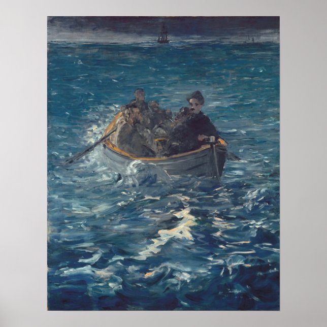 Poster Manet - Fuga De Rochefort (Frente)
