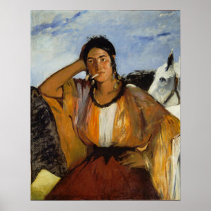 Poster Manet - Gipsy com Cigarro