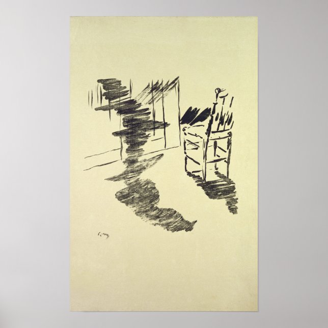 Póster Manet | Ilustração do "Raven" (Frente)