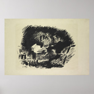 Póster Manet   Le Corbeau , 1875